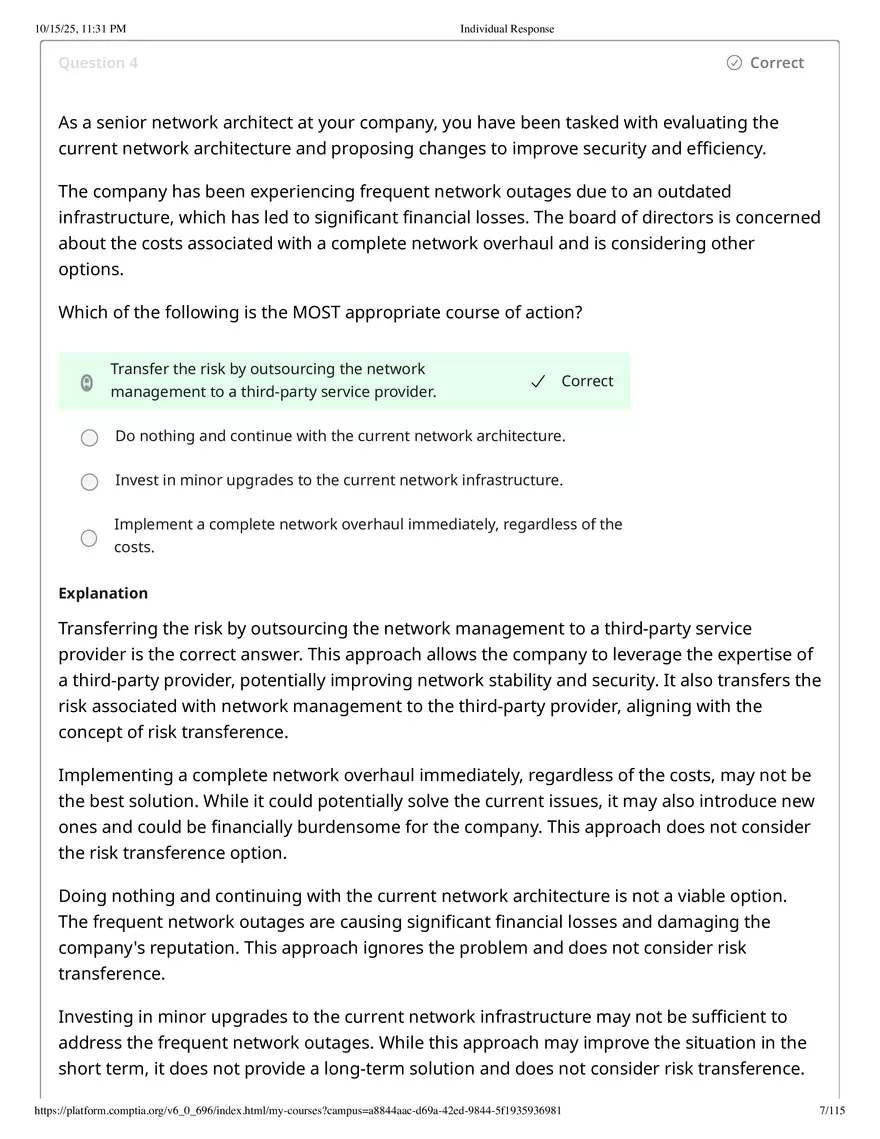 Fall 2025 Midterm Exam Configure a Screened Subnet - Page 72