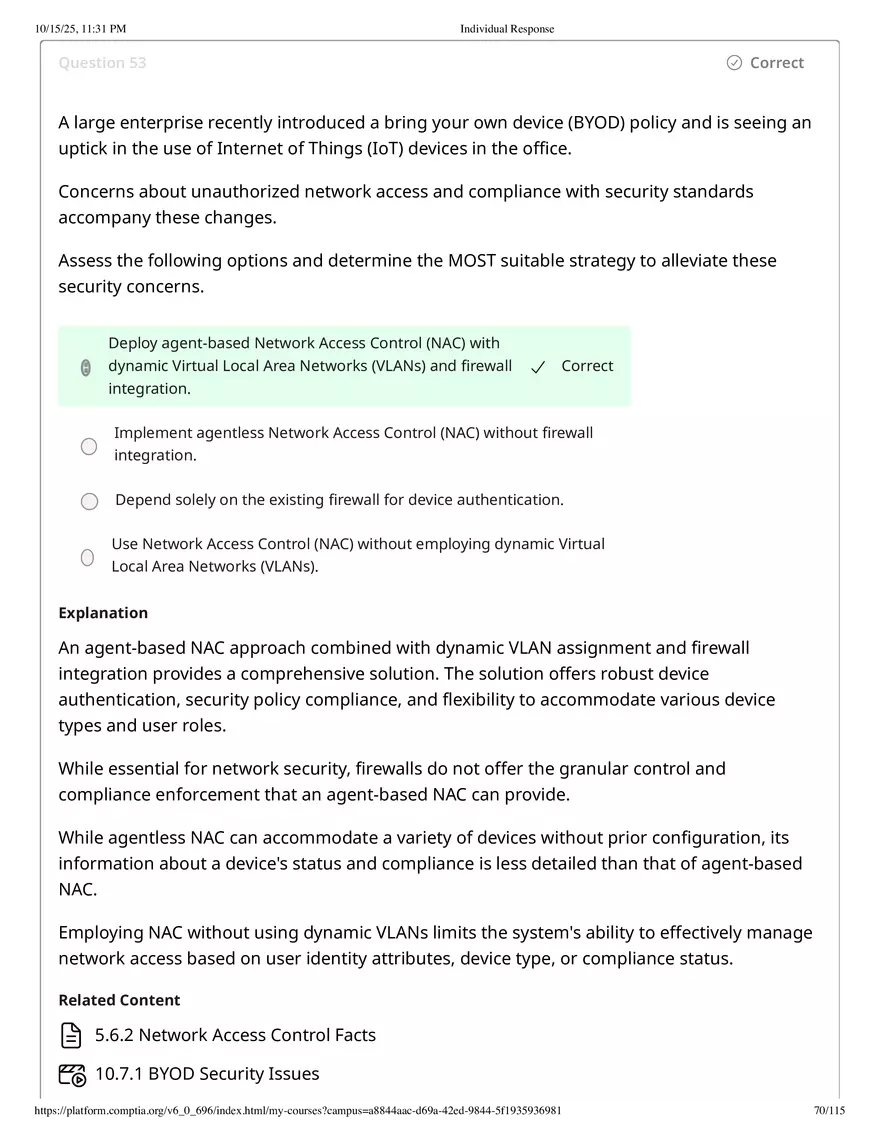 Fall 2025 Midterm Exam Configure a Screened Subnet - Page 82