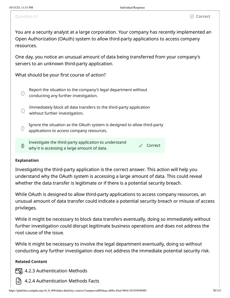 Fall 2025 Midterm Exam Configure a Screened Subnet - Page 91