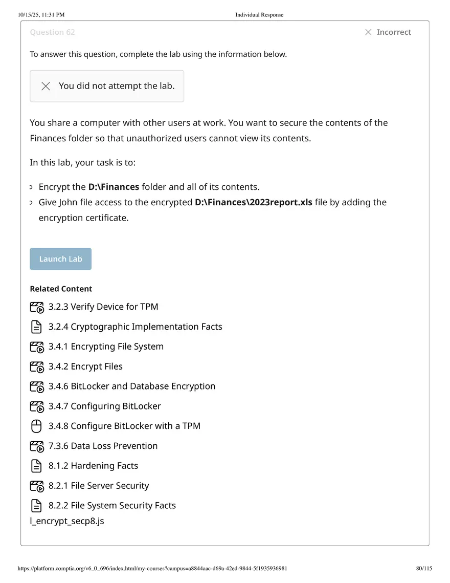 Fall 2025 Midterm Exam Configure a Screened Subnet - Page 93