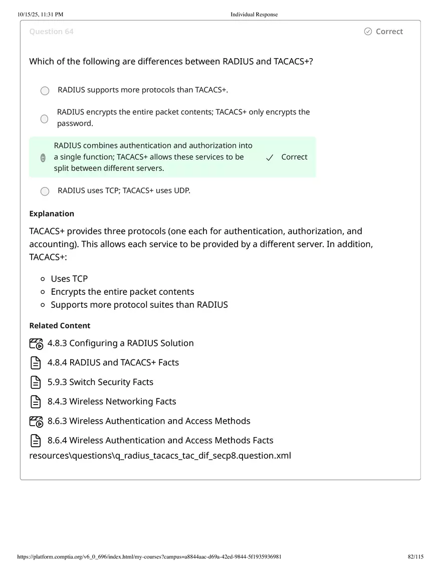 Fall 2025 Midterm Exam Configure a Screened Subnet - Page 96