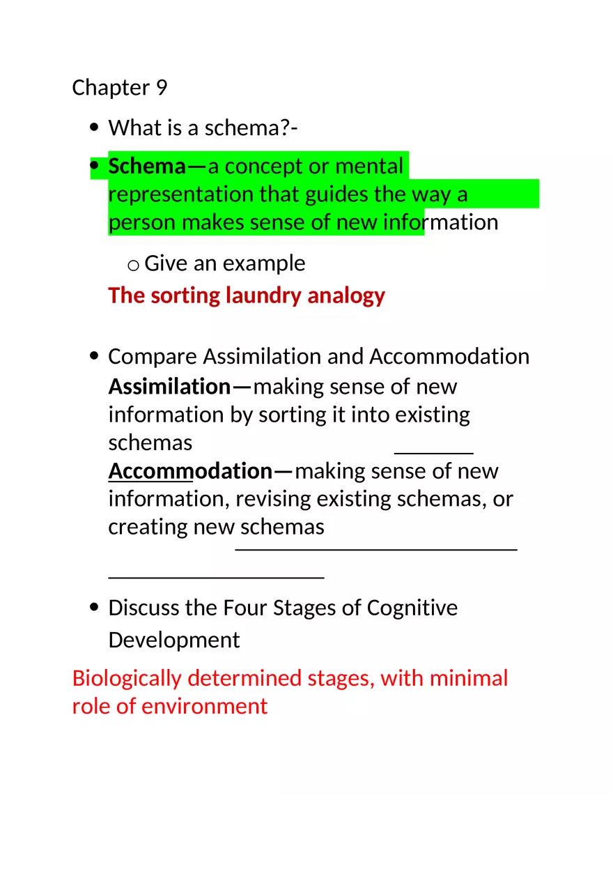 What is a Schema Part 1 - Page 1
