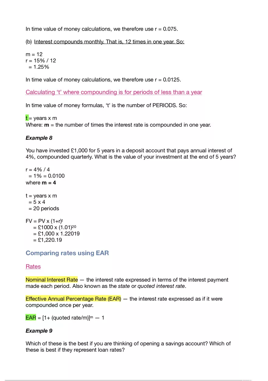 Business Finance Lecture 5 - Page 7