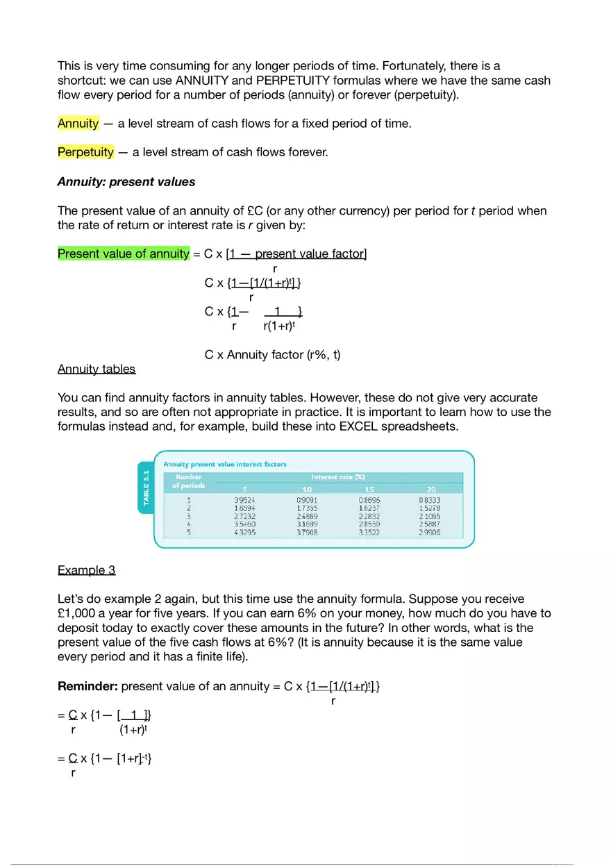 Business Finance Lecture 5 - Page 2