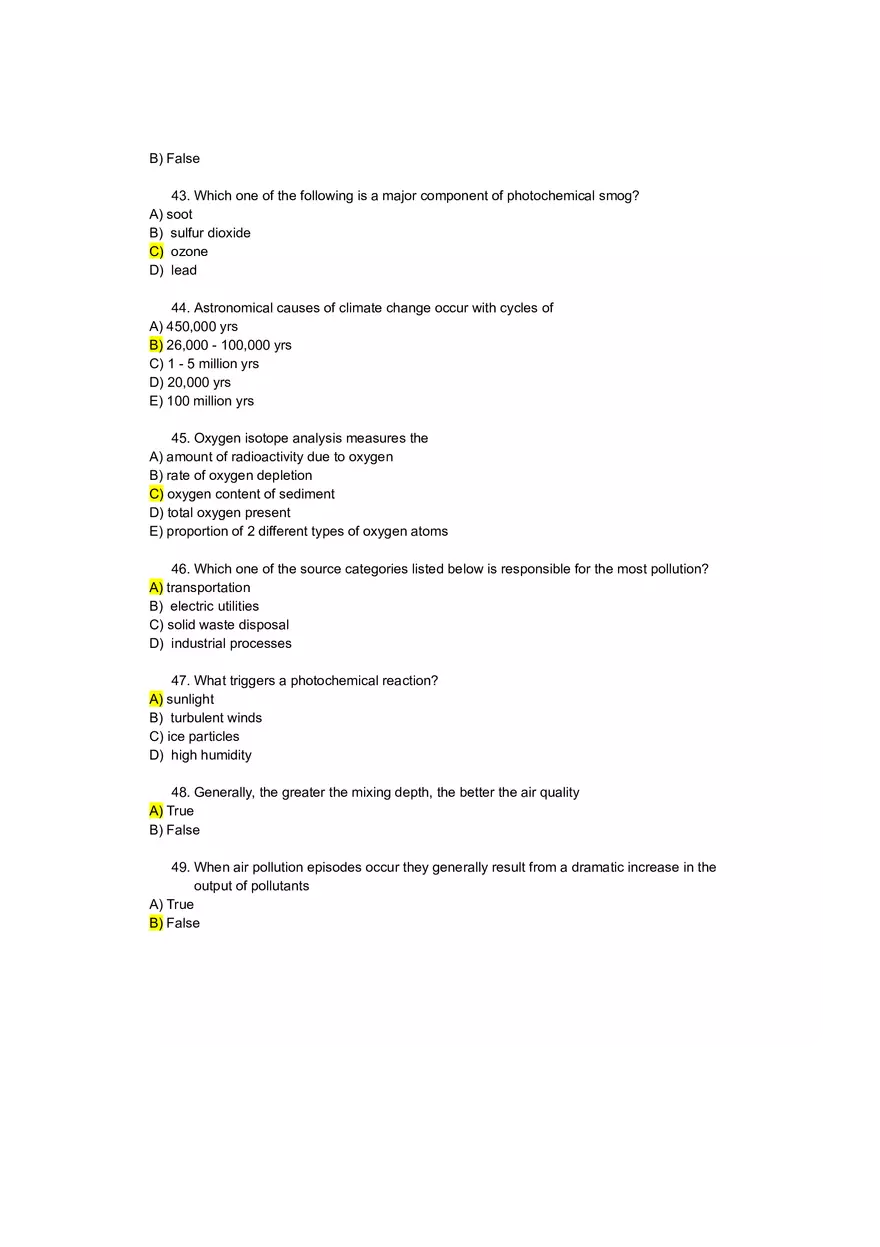 Weather and Climate Final Exam Notes - Page 7
