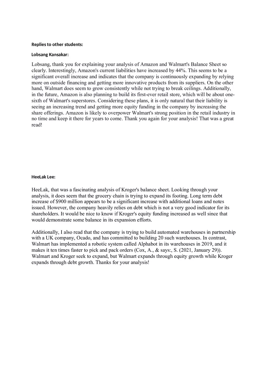 Walmart vs Target Comparison - Page 3