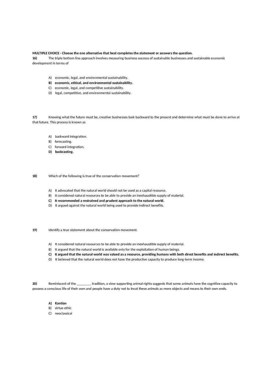 Chapter 09 Test Bank Version 1 Ethics - Page 1