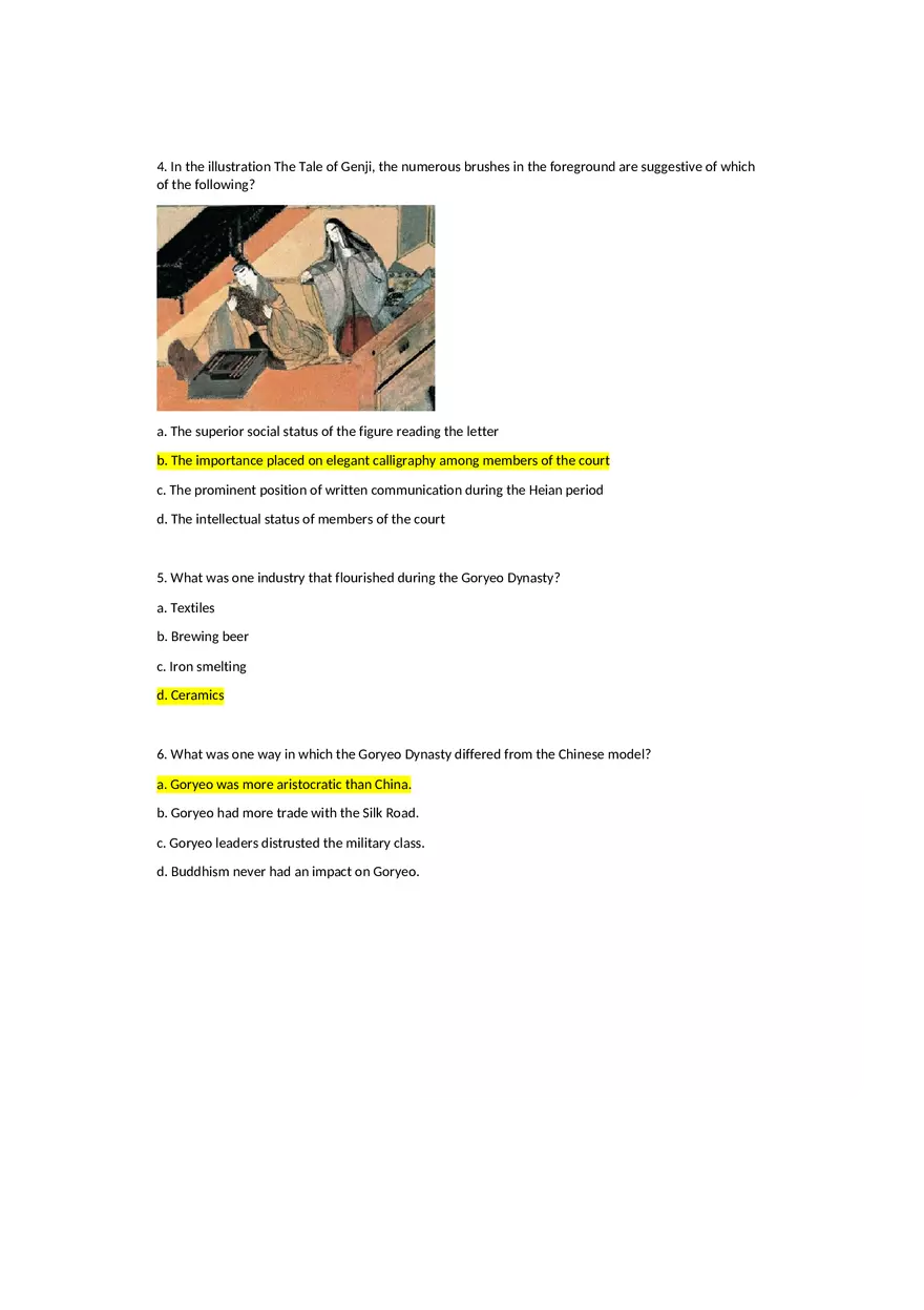 World Civilizations - Chapter 12 Homework Answers - Page 2