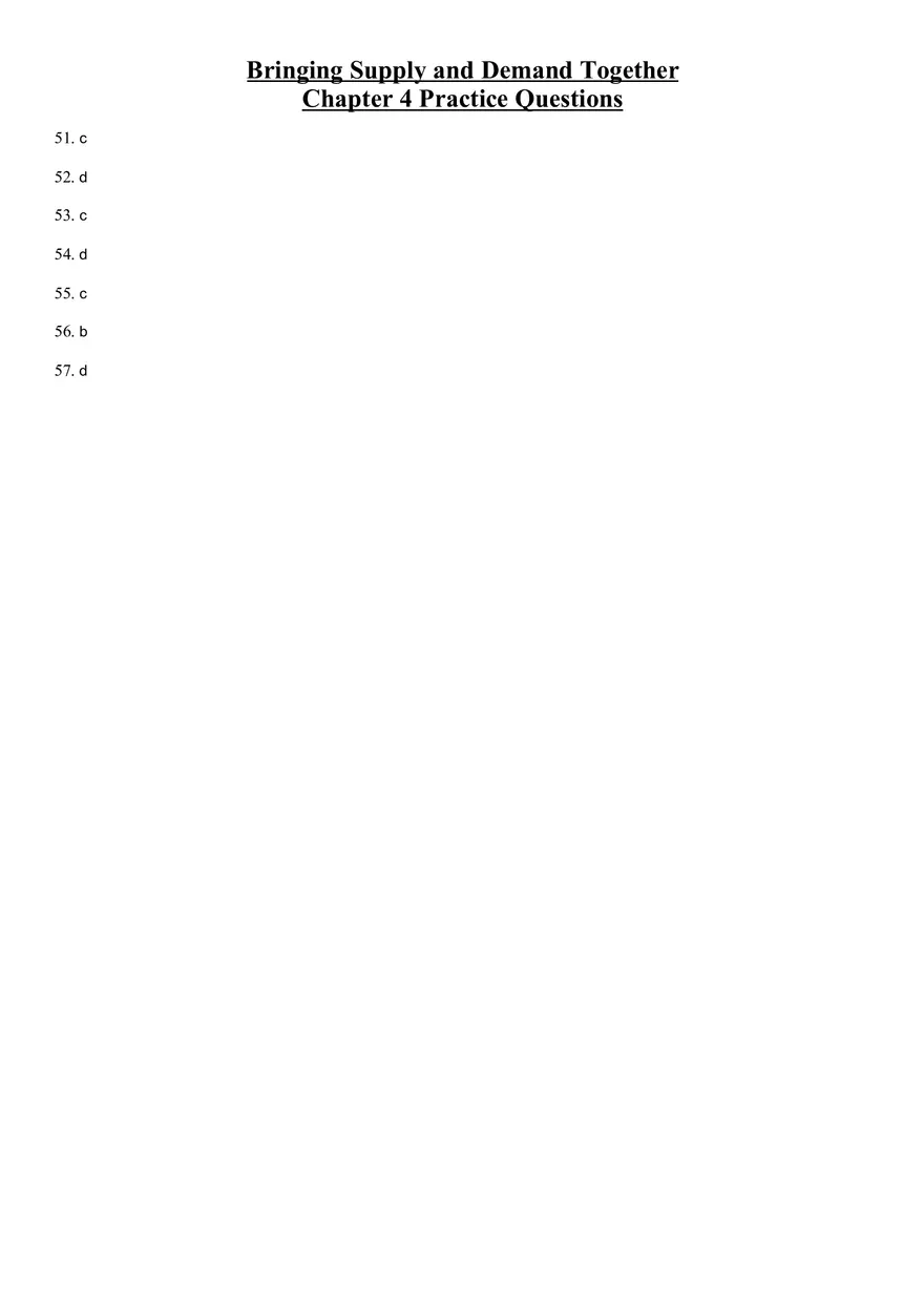 Bringing Supply and Demand Together - Page 9