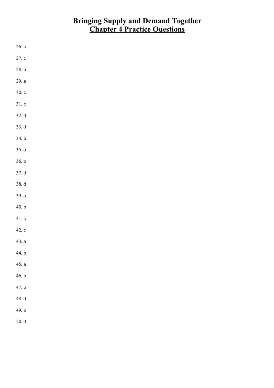 Bringing Supply and Demand Together - Page 2