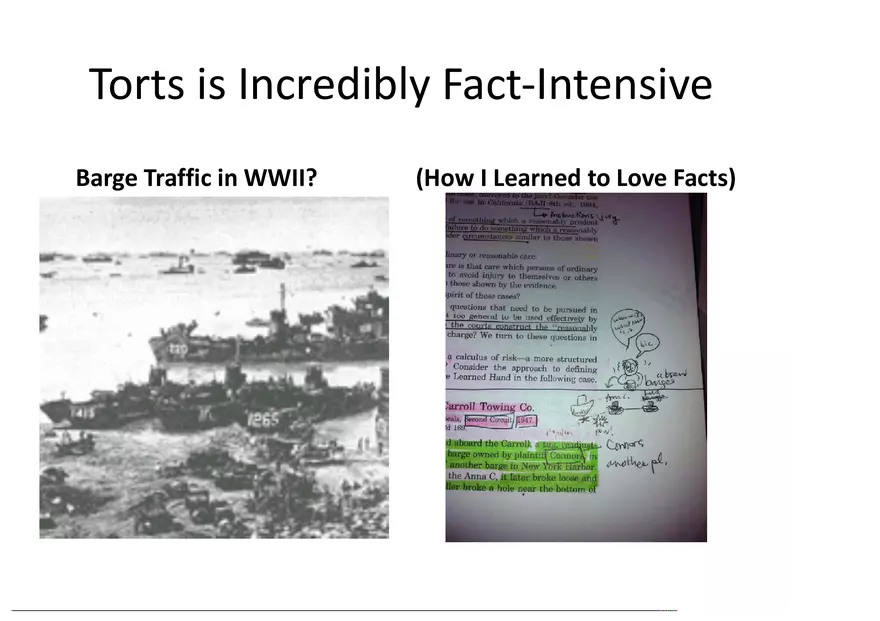 What is a Tort (Lecture) Part 2 - Page 8