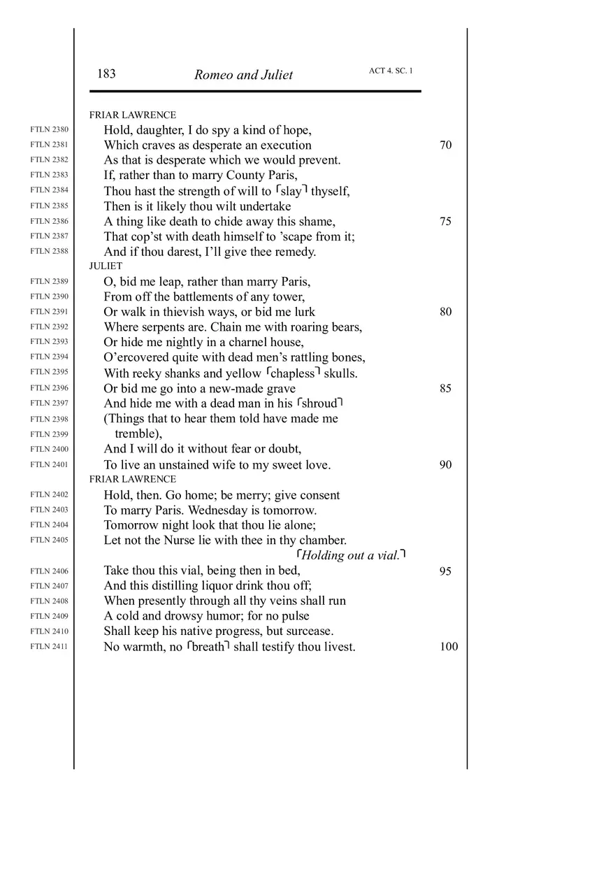 Romeo and Juliet Folger Shakespeare Part 10 - Page 1
