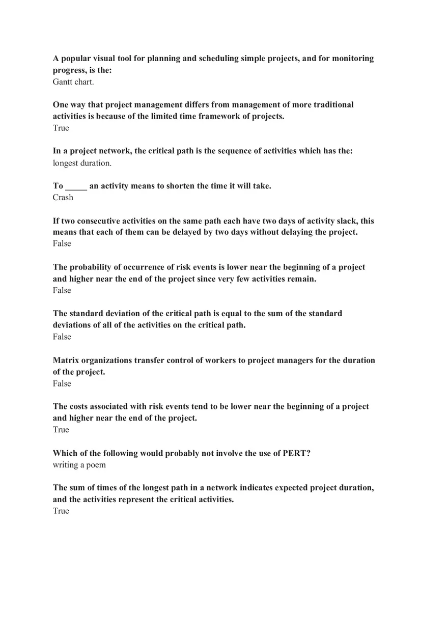 Operations and Supply Chain Management Chapter 13,14,15,17 HW Solutions - Page 7