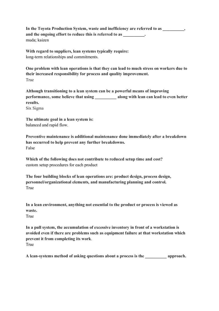 Operations and Supply Chain Management Chapter 13,14,15,17 HW Solutions - Page 3