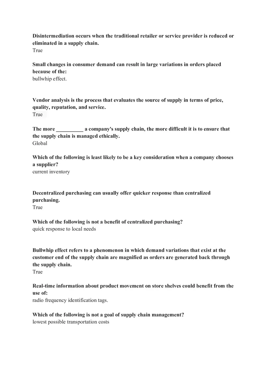 Operations and Supply Chain Management Chapter 13,14,15,17 HW Solutions - Page 5