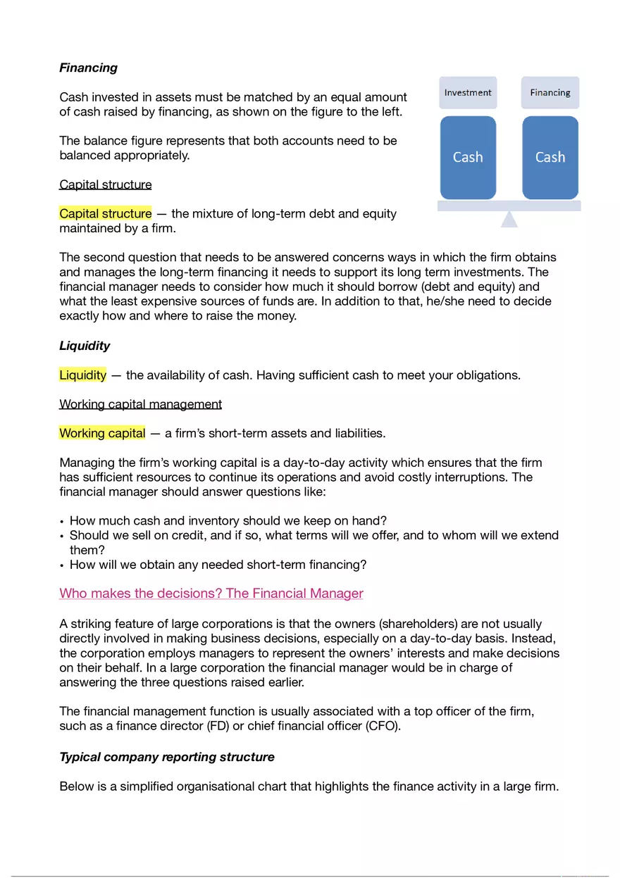 Business Finance Lecture 1 - Page 2