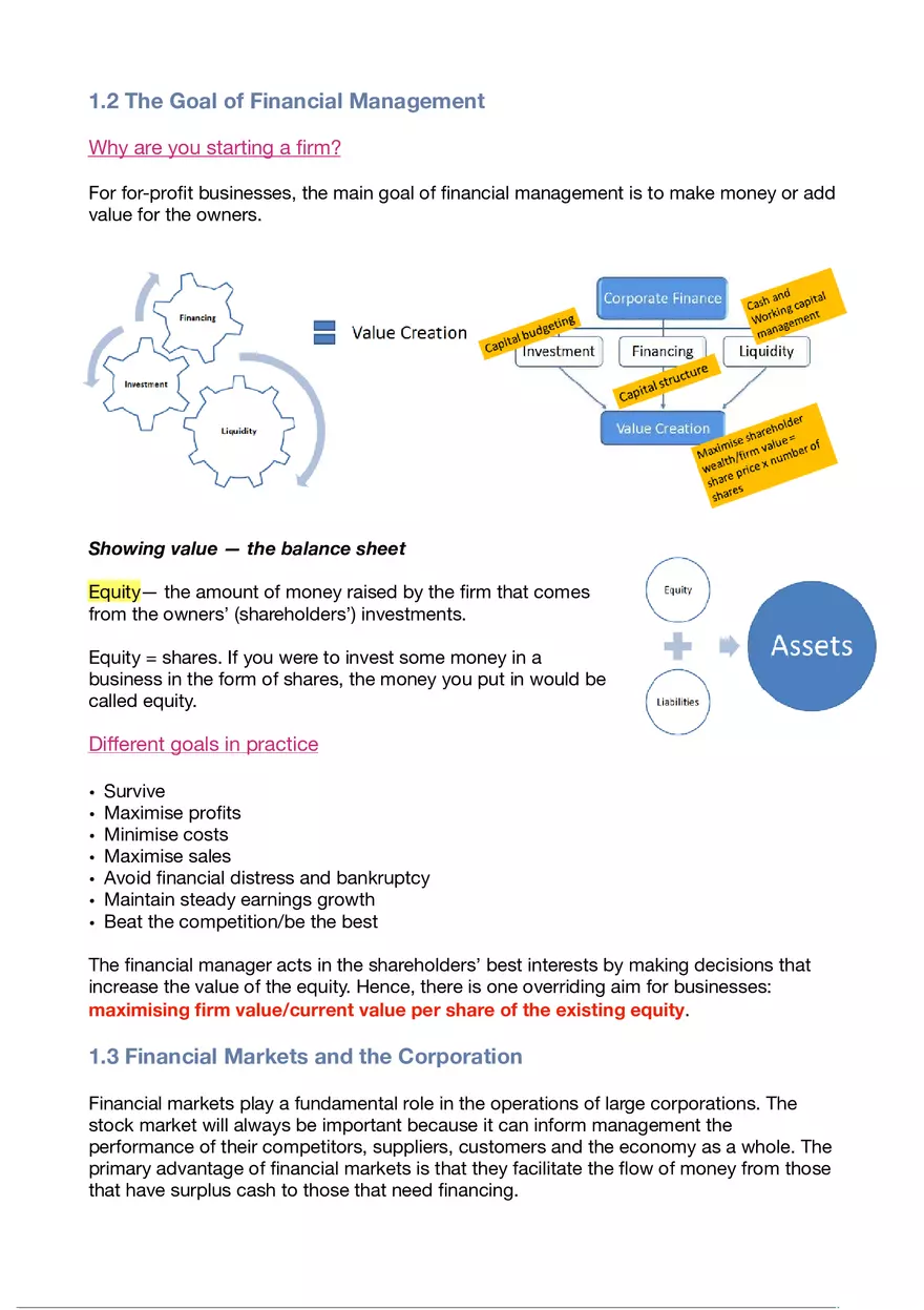 Business Finance Lecture 1 - Page 6