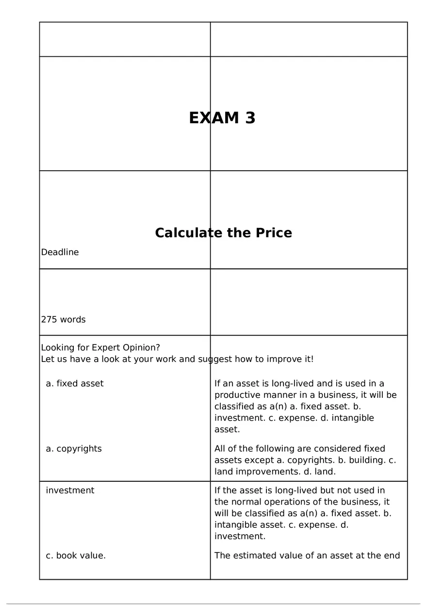 If An Asset is Long-lived - Page 19