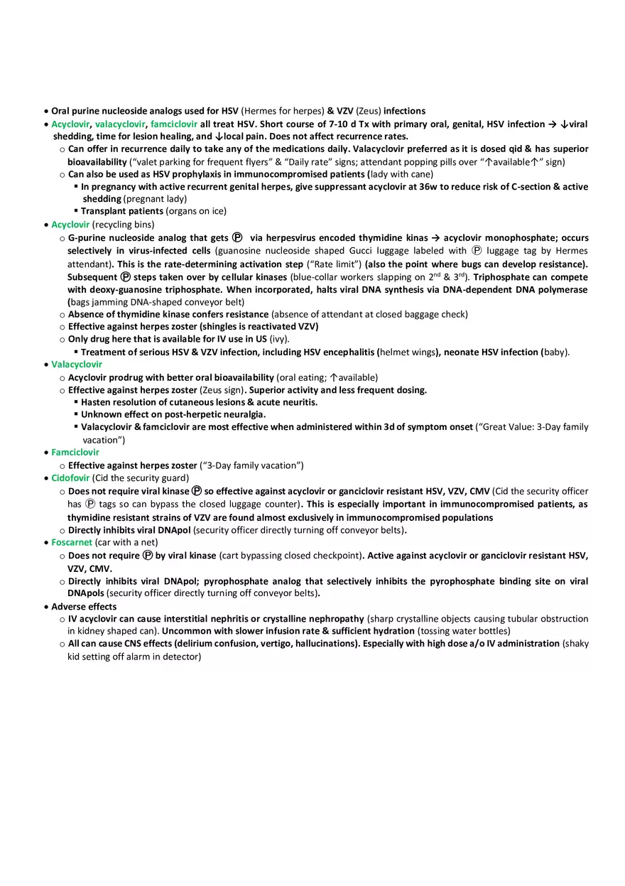 Sketchy Pharmacology - Nucleoside, Nucleotide - Page 7