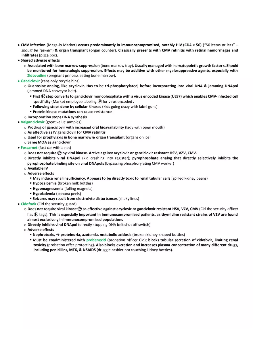 Sketchy Pharmacology - Nucleoside, Nucleotide - Page 8