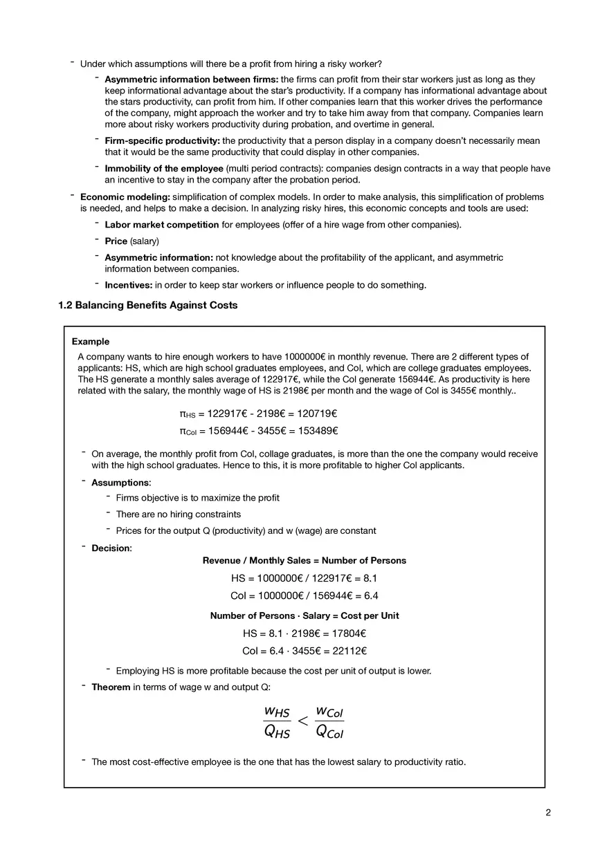 Personnel Economics - Page 2
