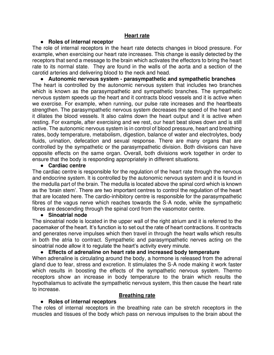 Concept of Homeostasis - Page 2
