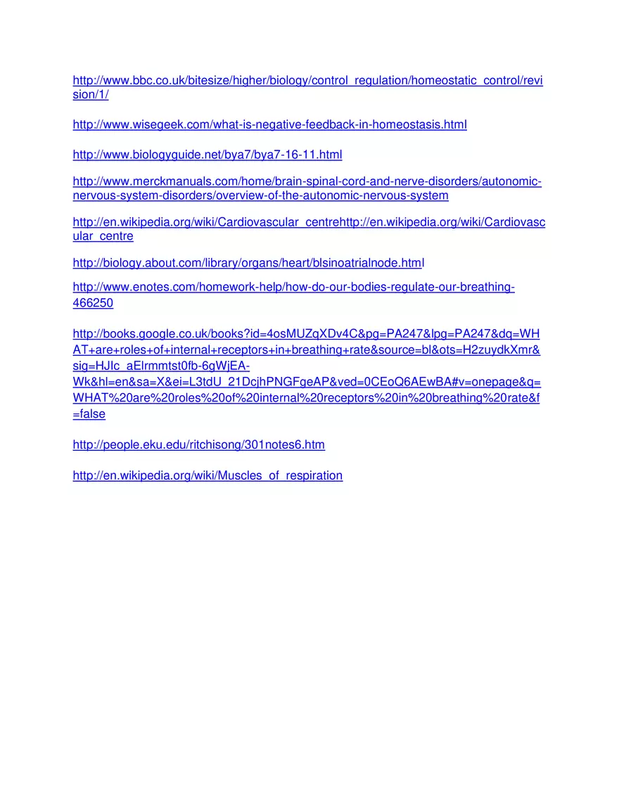 Concept of Homeostasis - Page 4