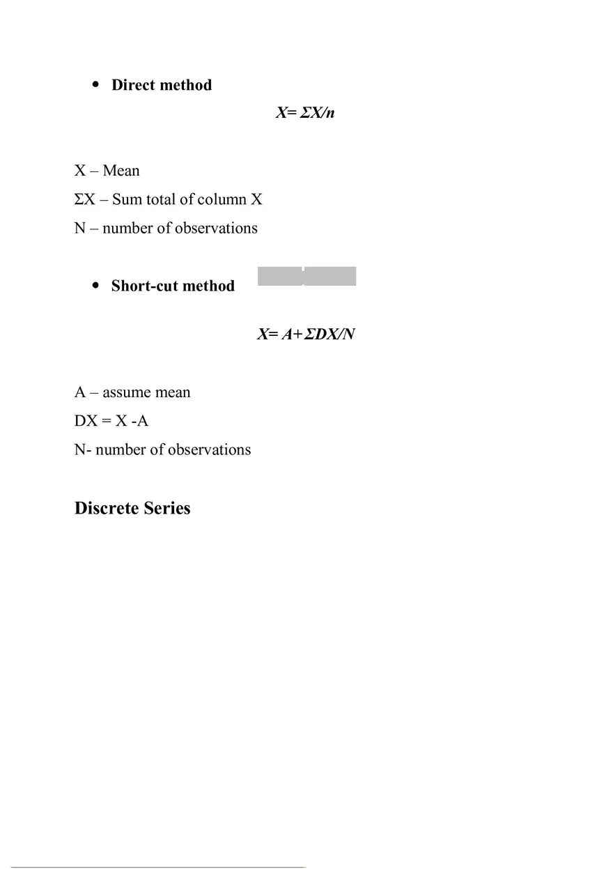 Business Statistics Full Notes - Page 3