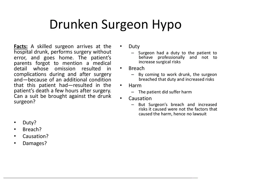 What is a Tort (Lecture) Part 4 - Page 8