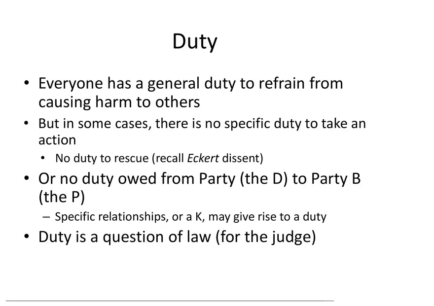 What is a Tort (Lecture) Part 4 - Page 3