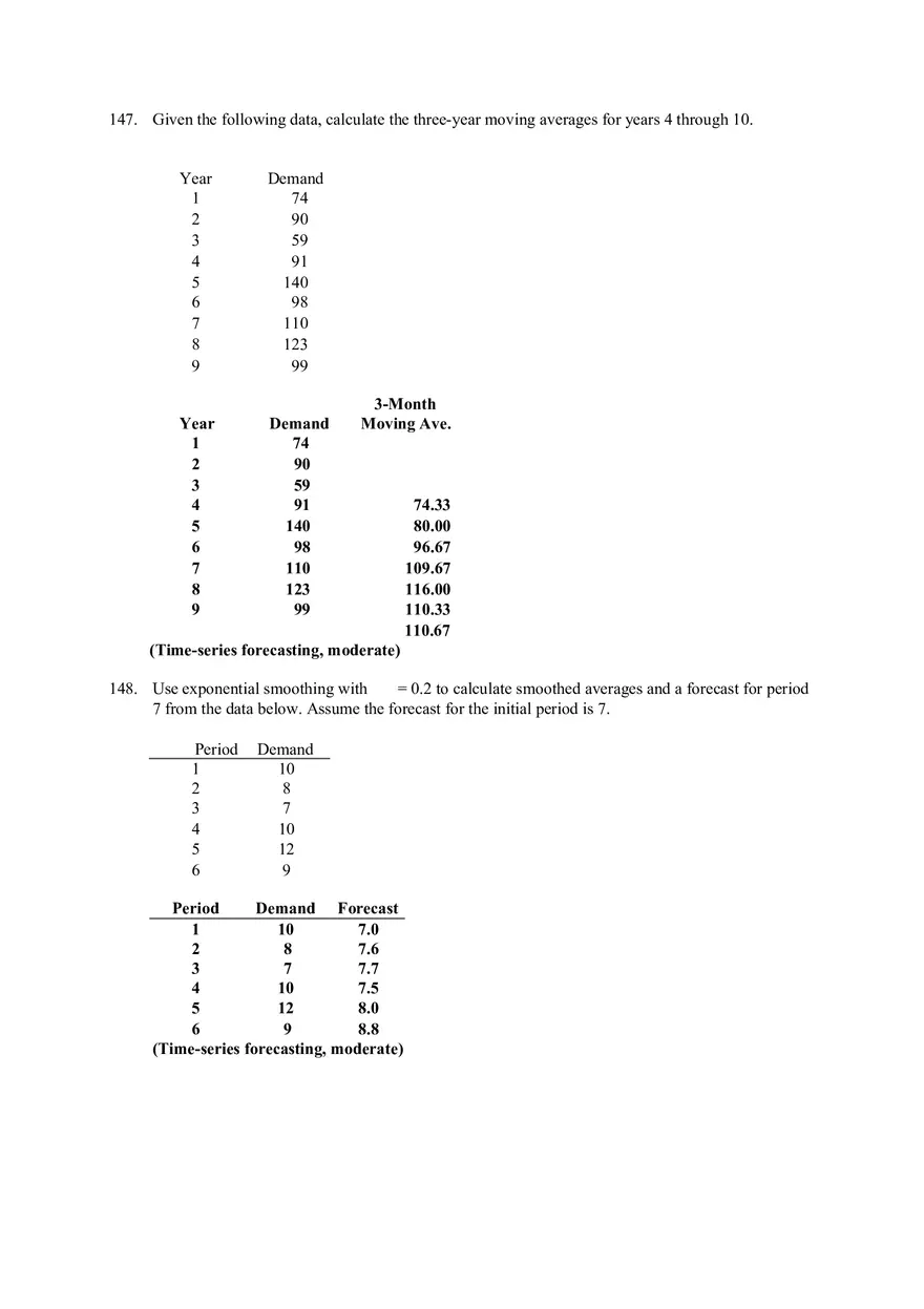 Chapter 4 - Forecasting Answers 2 - Page 10
