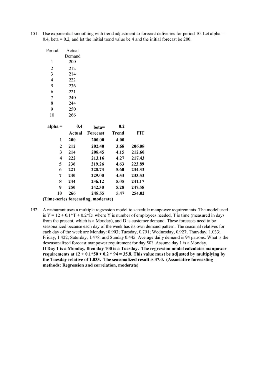 Chapter 4 - Forecasting Answers 2 - Page 12