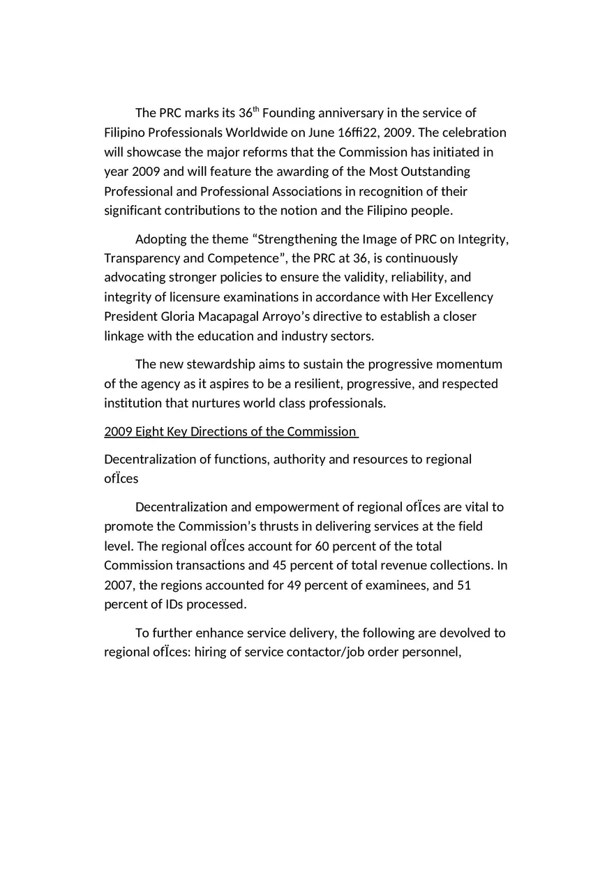 The Professional Regulation Commission - Page 2