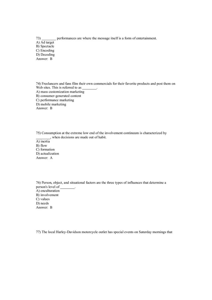 Motivation and Affect Answer Key 2 - Page 9