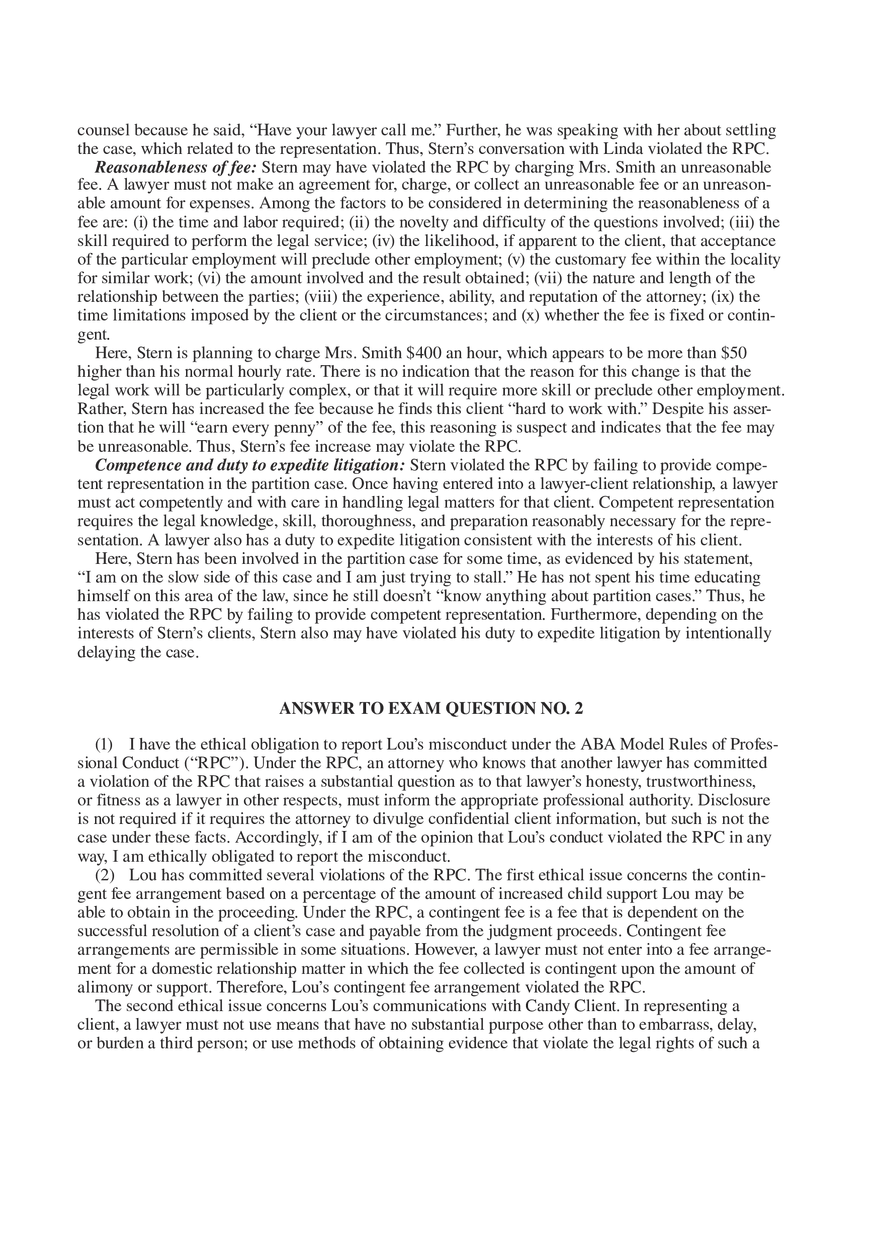 Professional Responsibility Guide Part 9 - Page 8