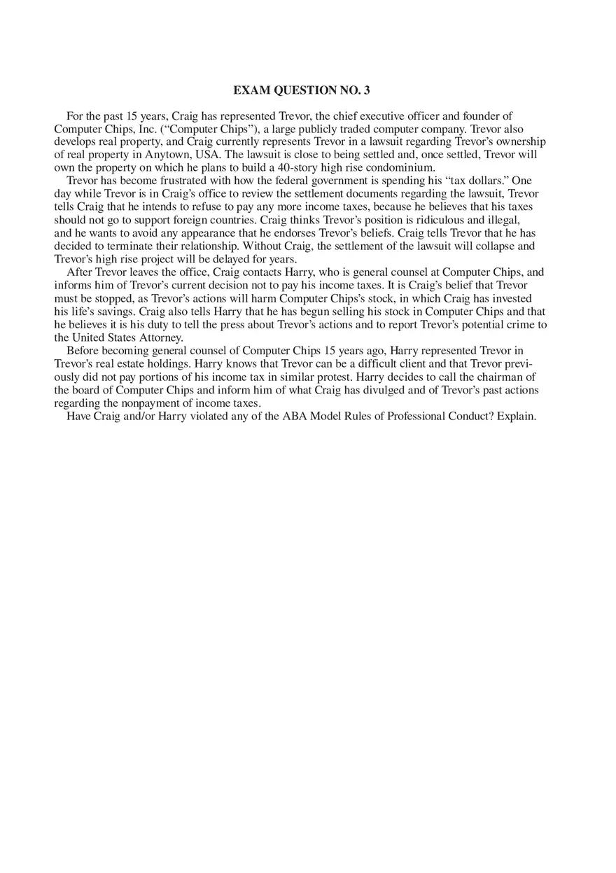 Professional Responsibility Guide Part 9 - Page 5