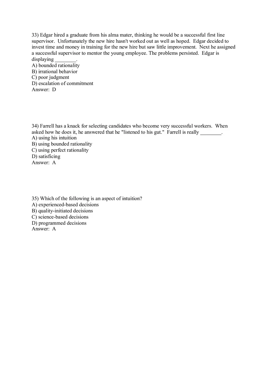 Managers as Decision Makers Part 1 - Page 3