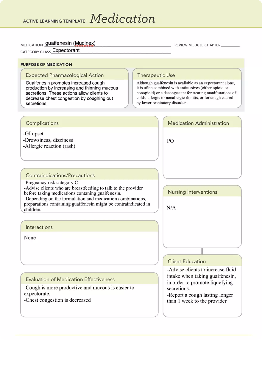 Guaifenesin - Ati Med Temp - Page 1