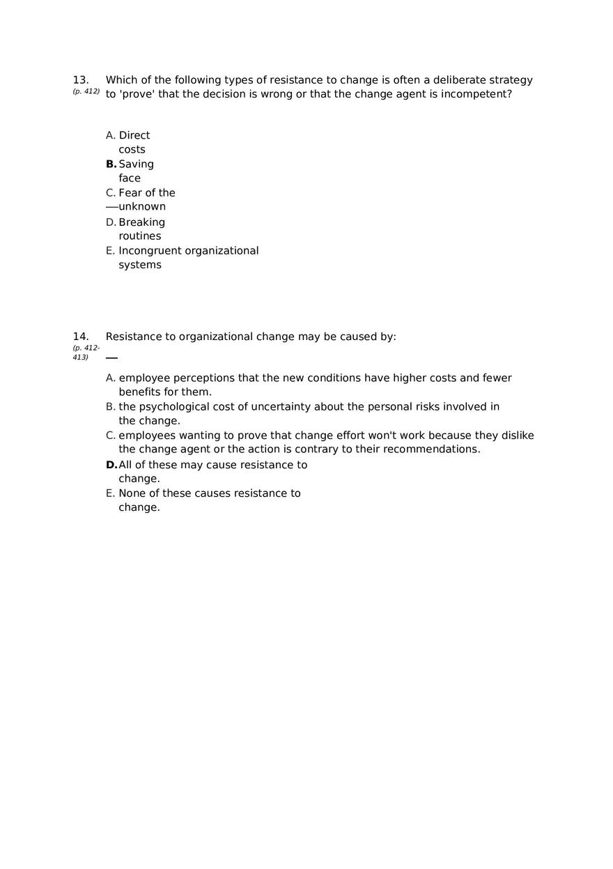 Chapter 15 Organizational Change Answer Key 1 - Page 7