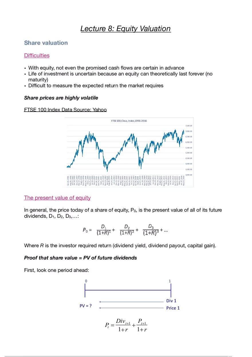 Business Finance Lecture 8 - Page 1