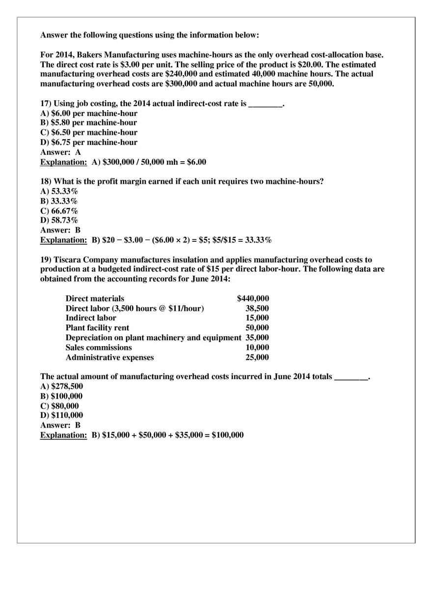 Chapter 4 Job Costing Answer Key Part 1 - Page 11