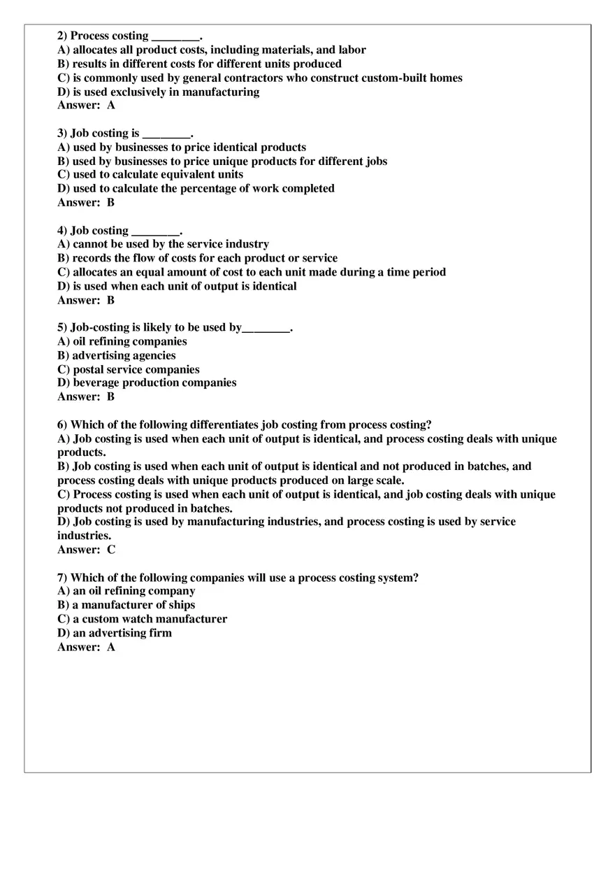 Chapter 4 Job Costing Answer Key Part 1 - Page 5