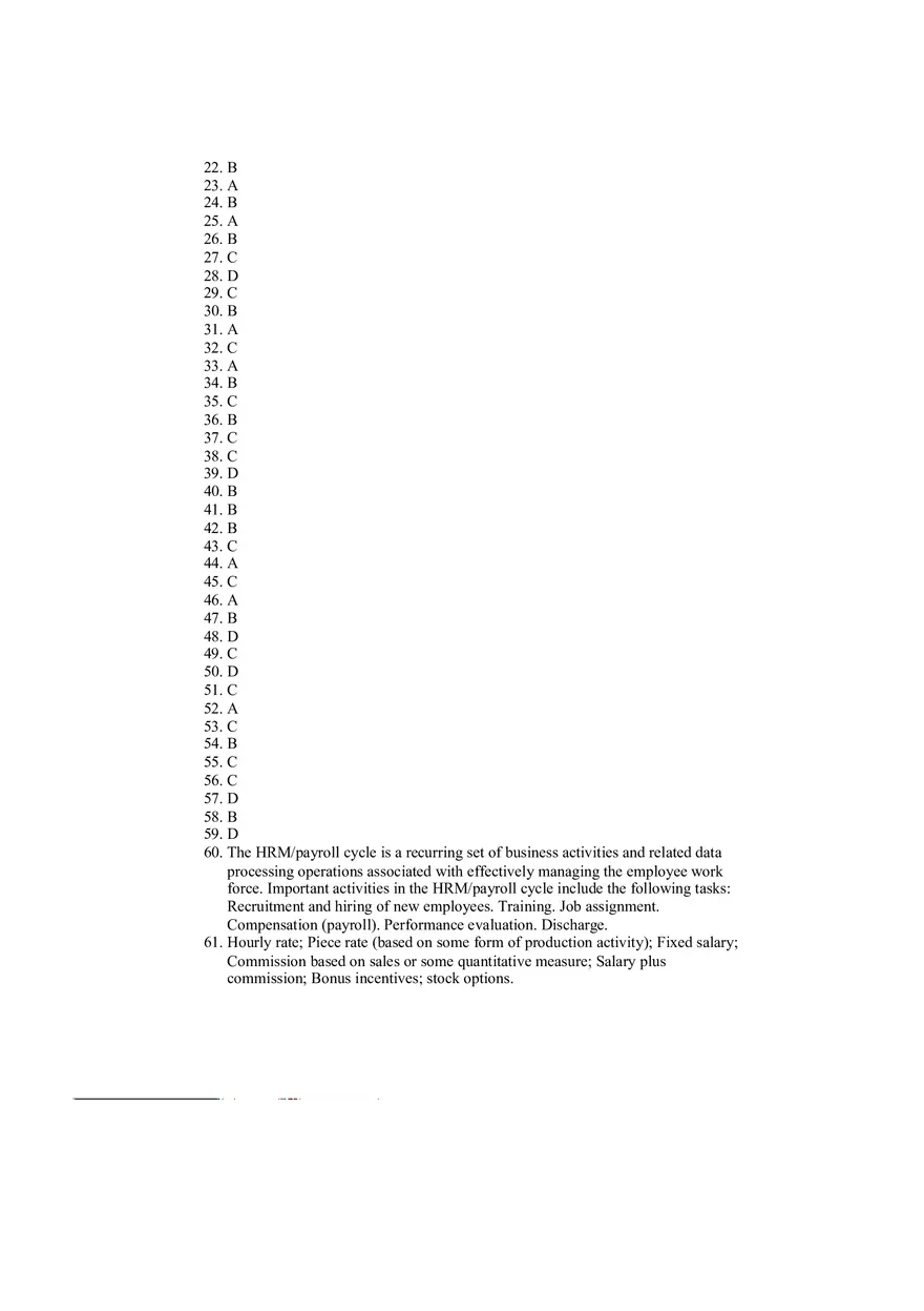 Accounting Information System Answer Key Chapter 13 - Page 2