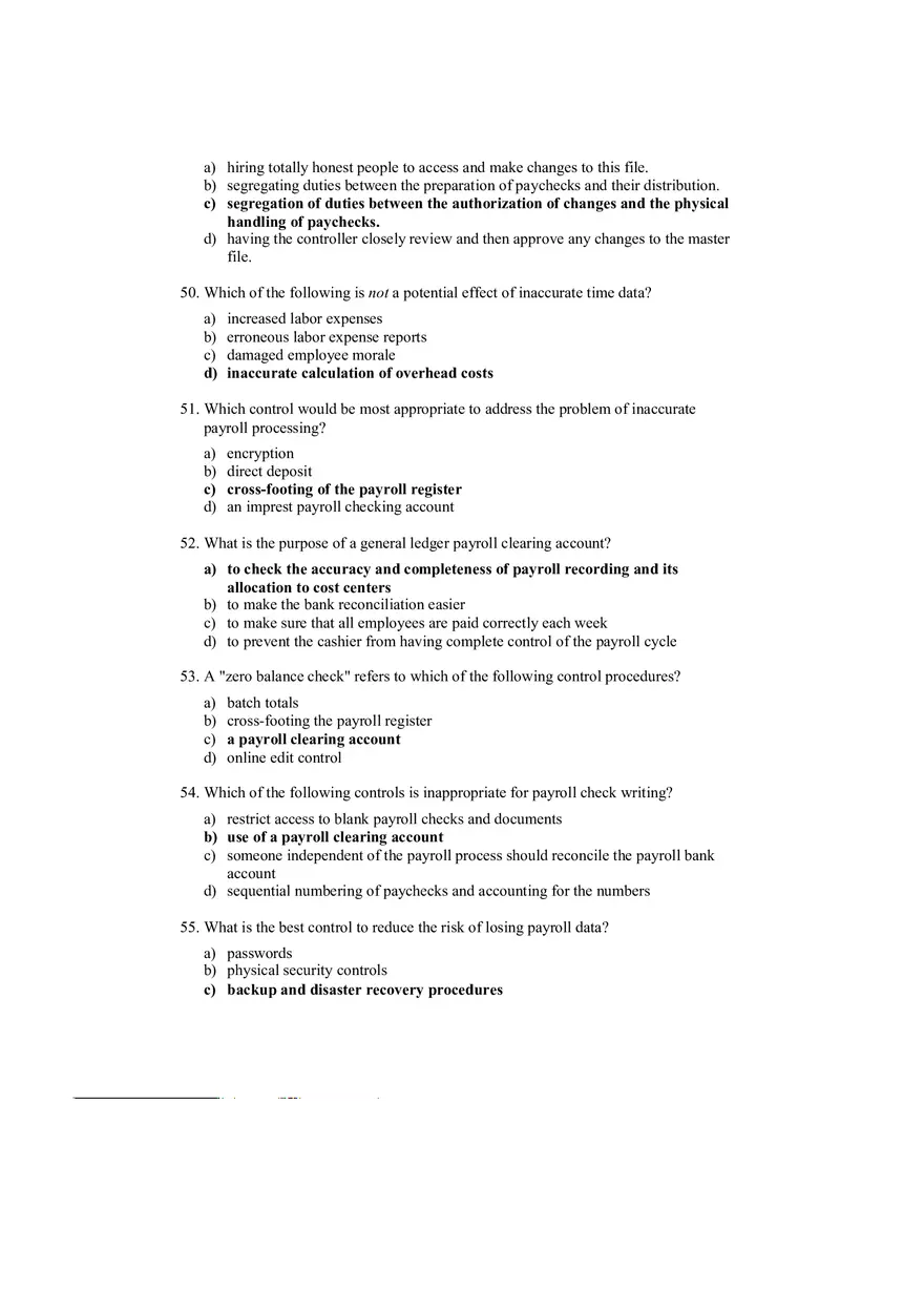 Accounting Information System Answer Key Chapter 13 - Page 6