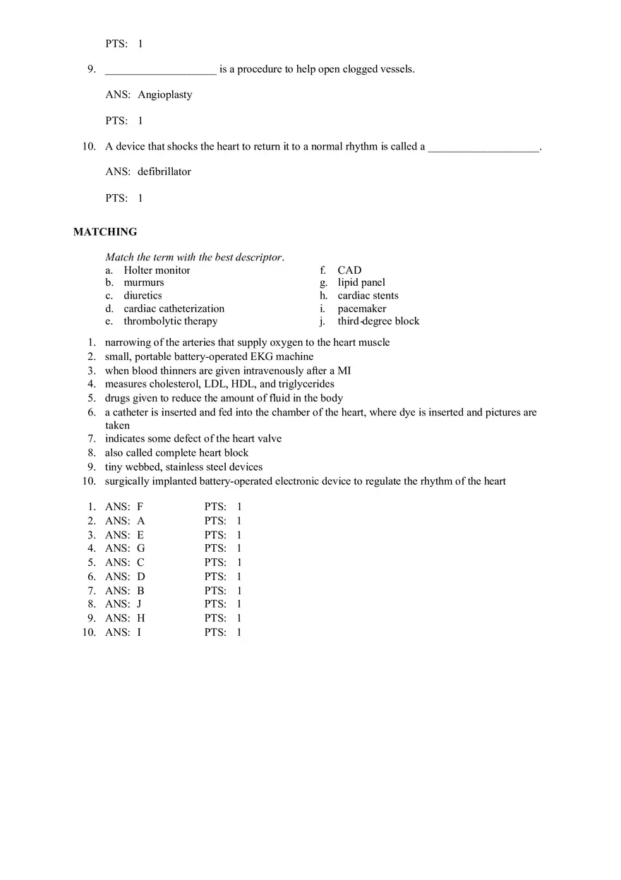 Chapter 13 Heart Answer Key - Page 7
