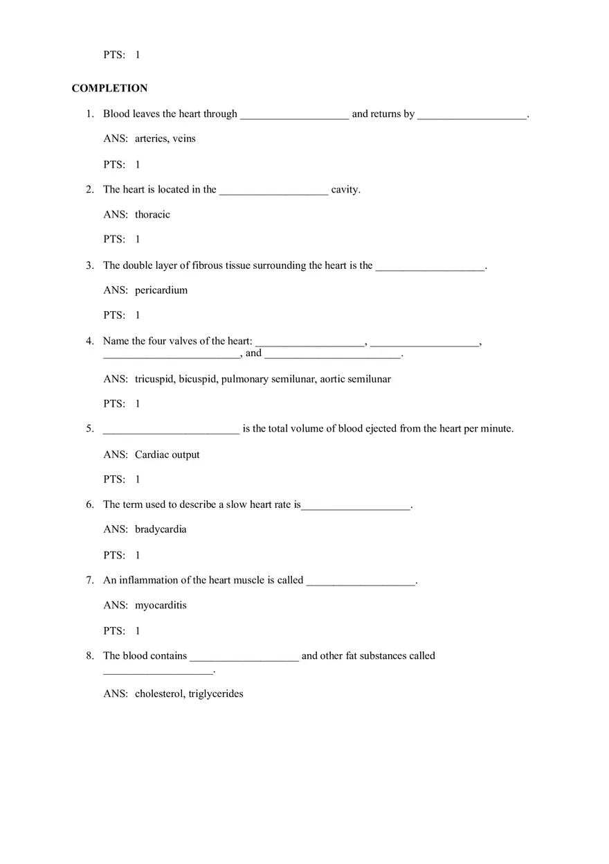 Chapter 13 Heart Answer Key - Page 6