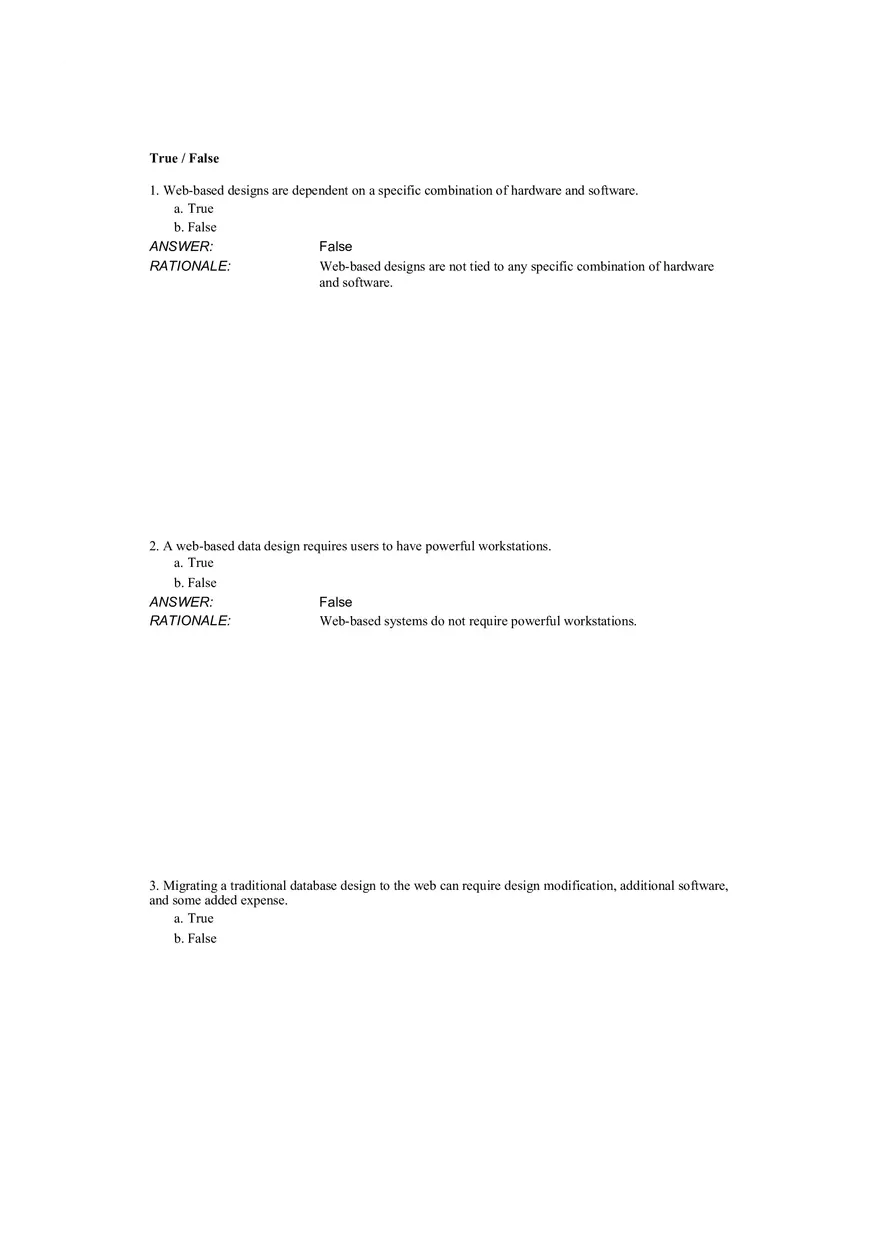 Chapter 09 Data Design Answers - Page 1