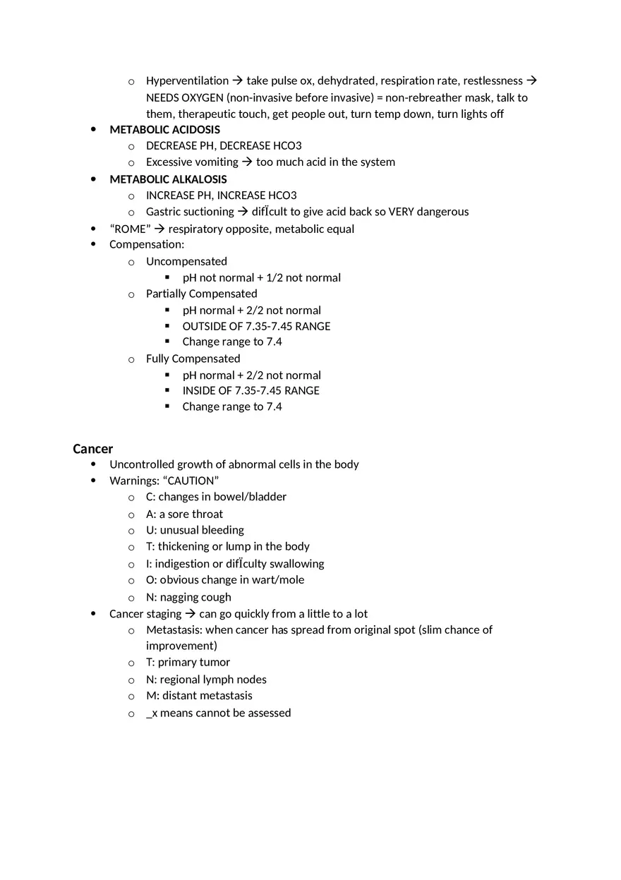 Adult Health HESI Study Guide Part 1 - Page 9
