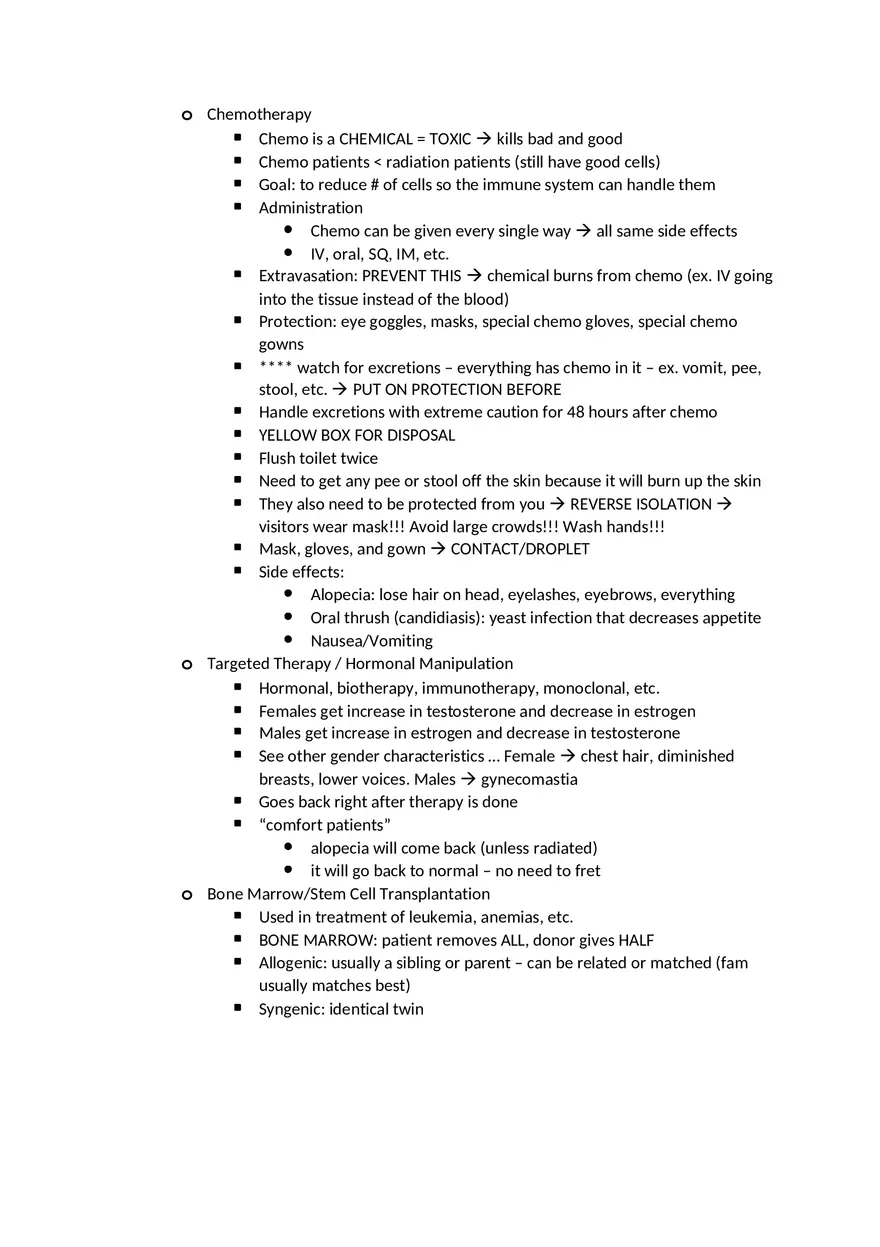 Adult Health HESI Study Guide Part 1 - Page 11