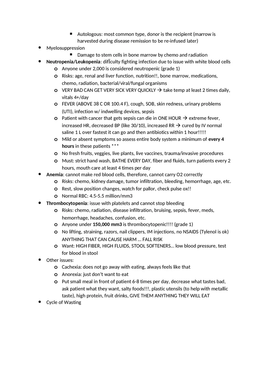 Adult Health HESI Study Guide Part 1 - Page 12